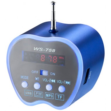Портативный цифровой спикер WSTER WS-758