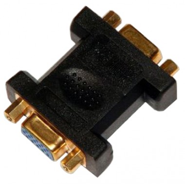 Переходник VGA(гн.) - VGA(гн.)  позолоченный
