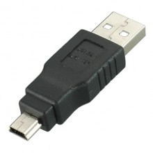 Переходник USB A(шт.) - mini USB B(шт.) 5PIN