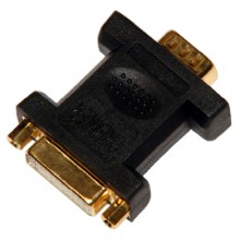 Переходник VGA(шт.) - DVI(гн.) позолоченный