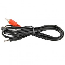 Шнур mini jack 3.5 мм - 2 RCA OD2.6x5.2мм 1.5м
