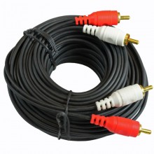 Шнур 2 RCA - 2 RCA OD3.5x7.0мм 15.0м позолоченный