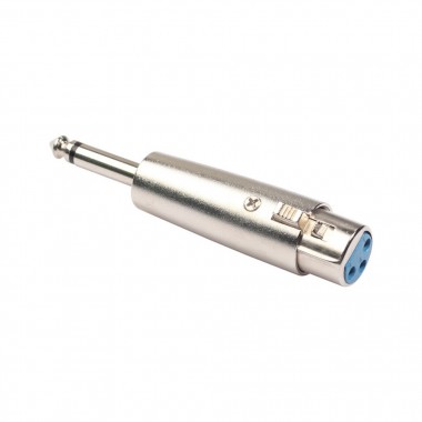 Переходник XLR 3P (гн.) — jack 6.35 мм (шт.) mono 