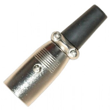 Разъём XLR 3P (шт.) на кабель с хомутом