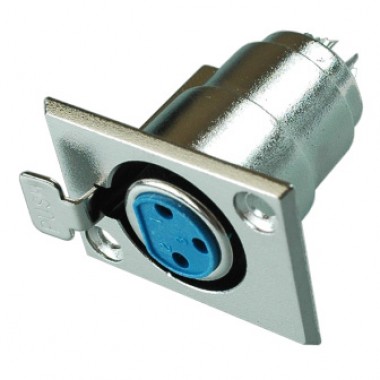 Разъём XLR 3P (гн.) на корпус