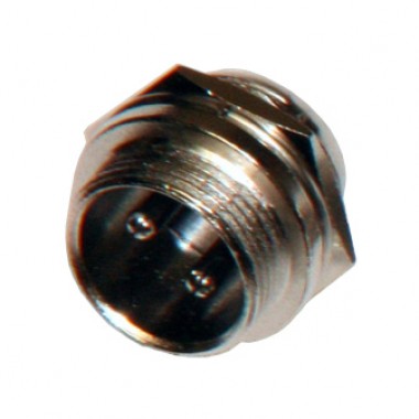 Разъём MIC 2P (шт.) на корпус металлический