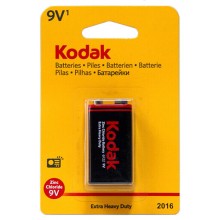 Батарейка KODAK Extra Heavy Duty 6F22 Батарейка KODAK Extra Heavy Duty 6F22