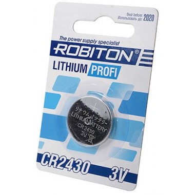 Батарейка ROBITON CR2430