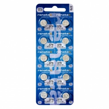 Батарейка RENATA R379-10BL (SR521SW)