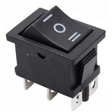 Выключатель клавишный RWB-508 250V 15А (6с)