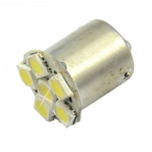 Автолампа светодиодная 1156 BA15S 6LED SMD5050 12V одноконтактная