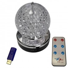 Вращающийся светильник XX-Light MP3 «LED LIGHT»