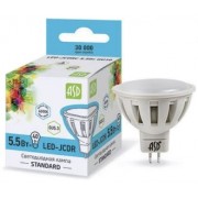 Лампа светодиодная ASD LED-JCDR-standard 5.5Вт GU5.3 4000К