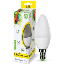 Лампа светодиодная ASD LED-СВЕЧА-standard 7.5Вт Е14 3000К 