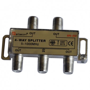 ARBACOM APA-222 4-way splitter 5-1000 МГц ARBACOM APA-222 4-way splitter 5-1000 МГц