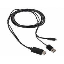 Конвертер-переходник micro-USB(шт.) - HDMI(шт.) (MHL)