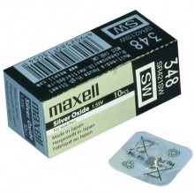 Батарейка MAXELL 348 (SR421SW) Батарейка MAXELL 348 (SR421SW)