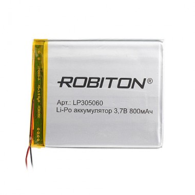 Аккумулятор ROBITON LP305060 (800 mAh)