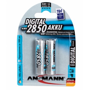 Аккумулятор ANSMANN Digital R6 (2850 mAh) Аккумулятор ANSMANN Digital R6 (2850 mAh)