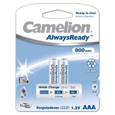 Аккумулятор CAMELION Always Ready R03 (800 mAh) Аккумулятор CAMELION Always Ready R03 (800 mAh)