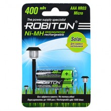 Аккумулятор ROBITON SOLAR HR03 Micro (400 mAh)