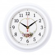 Настенные часы РУБИН 2121-139 "Венок из роз"