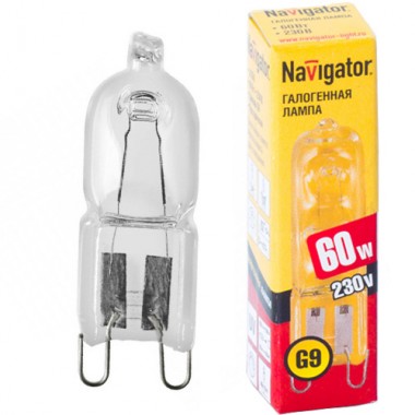 Галогенная лампа NAVIGATOR NH-JCD9-60-230-G9-CL