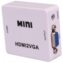 Видеоконвертер HDMI ⇒ VGA + Audio L/R