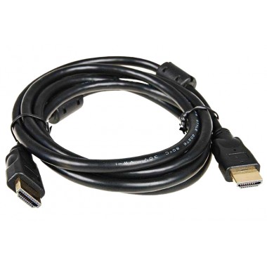 Шнур mini HDMI - mini HDMI OD6.0мм 1.5м с ферритами позолоченный
