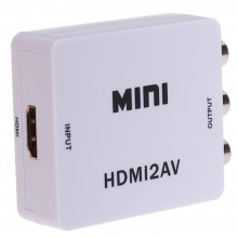 Видеоконвертер HDMI ⇒ Video + Audio L/R (RCA)