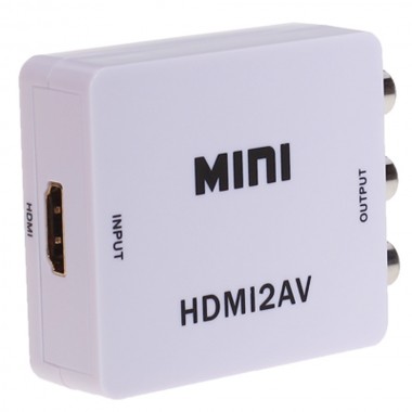 Видеоконвертер HDMI ⇒ Video + Audio L/R (RCA) Видеоконвертер HDMI ⇒ Video + Audio L/R (RCA)