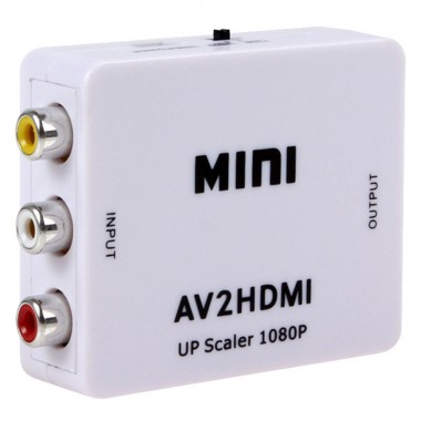 Видеоконвертер Video + Audio L/R (RCA) ⇒ HDMI Видеоконвертер Video + Audio L/R (RCA) ⇒ HDMI