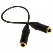 Переходник mini jack 3.5 мм (гн.) — mini jack 3.5 мм (гн.) stereo Переходник mini jack 3.5 мм (гн.) — mini jack 3.5 мм (гн.) stereo