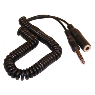 Шнур jack 6.35 мм - jack 6.35 мм OD7.0мм 3.0м витой