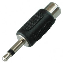 Переходник mini jack 3.5 мм (шт.) mono — RCA (гн.) Переходник mini jack 3.5 мм (шт.) mono — RCA (гн.)