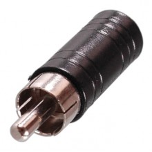 Переходник mini jack 3.5 мм (гн.) mono — RCA (шт.) Переходник mini jack 3.5 мм (гн.) mono — RCA (шт.)