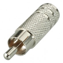 Переходник mini jack 3.5 мм (гн.) mono — RCA (шт.) металлический Переходник mini jack 3.5 мм (гн.) mono — RCA (шт.) металлический