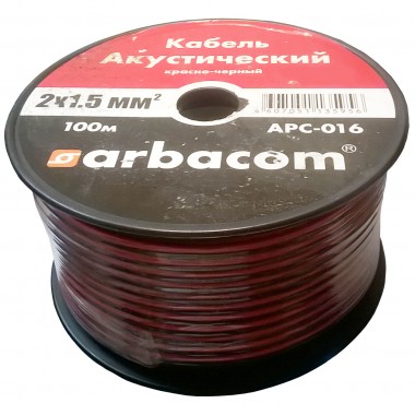 Кабель акустический ARBACOM APC-016 2x1.5 мм² Кабель акустический ARBACOM APC-016 2x1.5 мм²