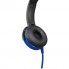 Наушники JBL XB-450 Extra Bass (синие) c микрофоном