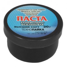 Паста канифольно-вазелиновая ТехноПайка, 20 г Паста канифольно-вазелиновая ТехноПайка, 20 г
