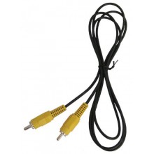 Шнур 1 RCA - 1 RCA OD4.0мм 1.5м Шнур 1 RCA - 1 RCA OD4.0мм 1.5м