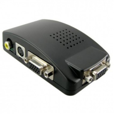 Видеоконвертер VGA ⇒ RCA-Video / S-Video / VGA Видеоконвертер VGA ⇒ RCA-Video / S-Video / VGA