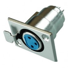 Разъём XLR 3P (гн.) на корпус
