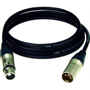 Шнур XLR - XLR OD7.0мм 1.5м с позолоченными контактами