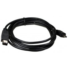 Шнур IEEE 1394 6P - IEEE 1394 4P FireWire 1.8м Шнур IEEE 1394 6P - IEEE 1394 4P FireWire 1.8м