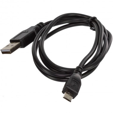 Шнур USB A - micro USB B 1.5м